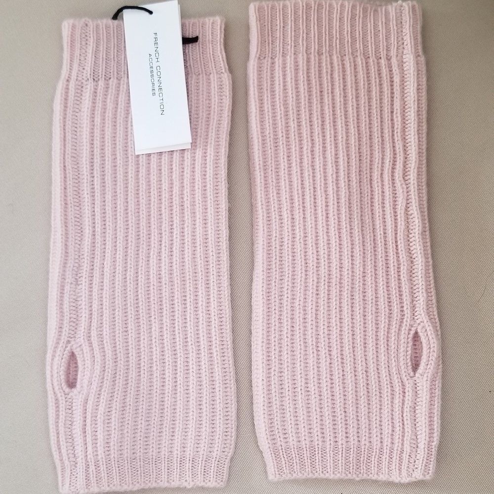 French Connection cashmere fingerless gloves